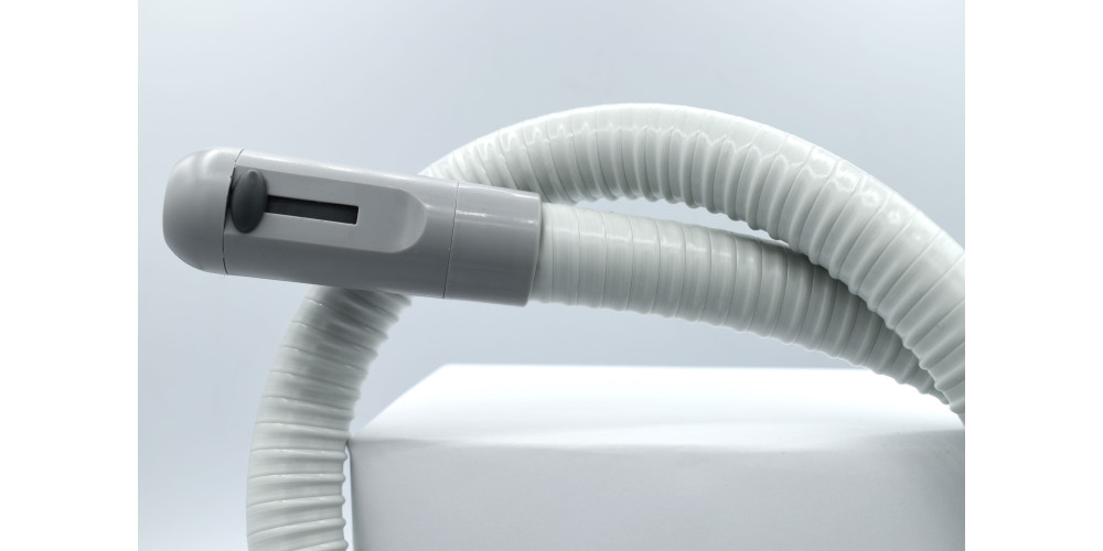 Cordoni per aspirazione doppia parete in soft PVC, completi di terminali, compatibile Cattani